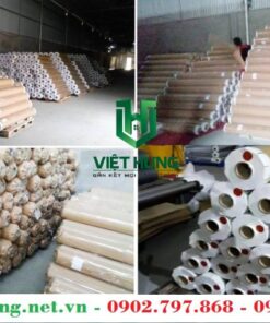 Kho hàng cuộn màng nhựa pvc dẻo trong suốt giá rẻ Cty Việt Hưng