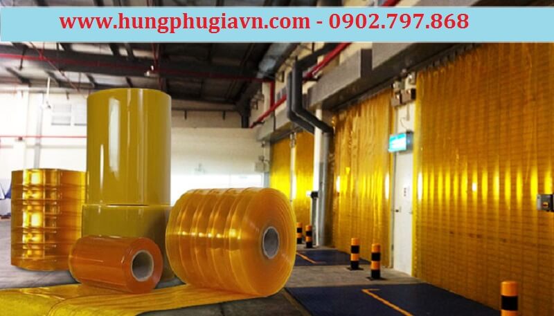 Công ty bán cuộn Rèm nhựa PVC ngăn côn trùng