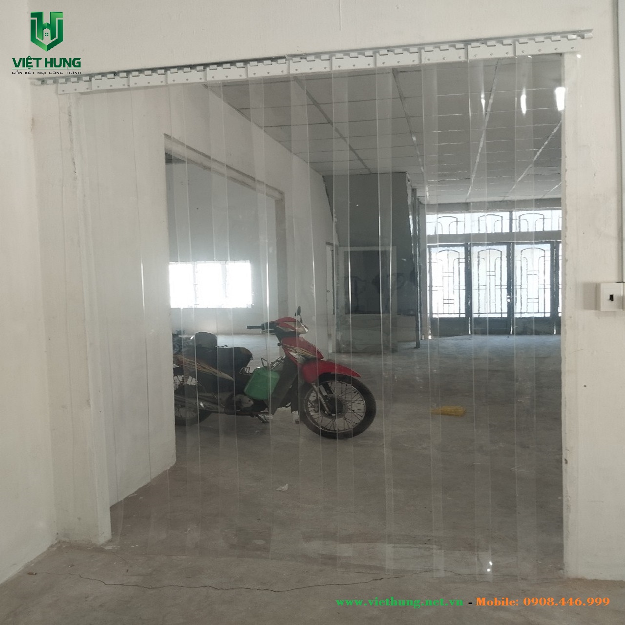 Rèm nhựa pvc ngăn lạnh tại Cần Thơ