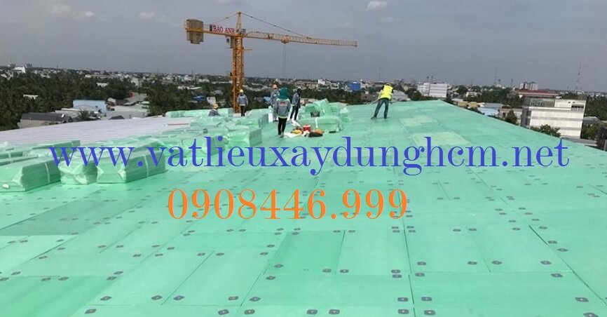 Tấm xốp cách nhiệt Xps cách âm cho mái tôn và sàn bê tông