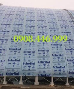 Tấm lợp nhựa lấy sáng Polycarbonate Đặc Indonesia màu xanh