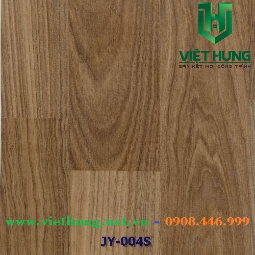 Simili lót sàn chống cháy vân gỗ dày 1.8mm Jy 004s