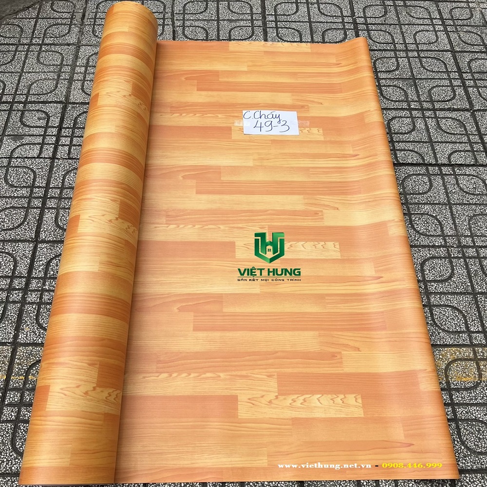 Simili lót sàn chống cháy mã 49-3 cao cấp 1.2mm