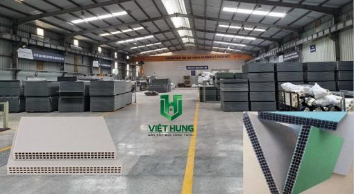 Nhà máy sản xuất tấm ván cốp pha nhựa Eco- Coppha Việt Hưng