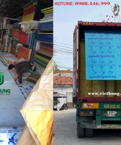 Kho Hàng tấm lợp poly đặc ruột GreenSuperis Việt Hưng