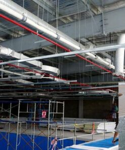 Cách nhiệt bảo ôn đường ống lạnh bằng mút xốp Pe Opp phủ bạc