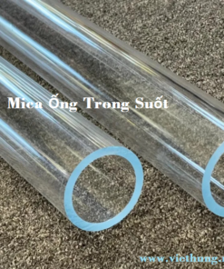 Mica ống tròn trong suốt
