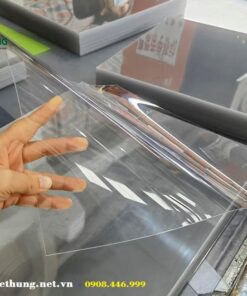 Tấm nhựa PET cứng trong kính giá rẻ