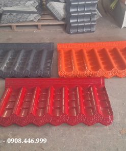 Tấm ngói nhựa âm dương pvc Asa