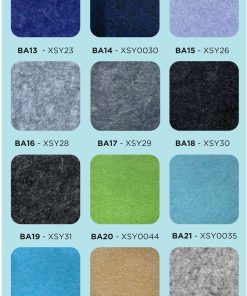 Bảng màu tấm tiêu âm Polyester Fiber Sonic 2